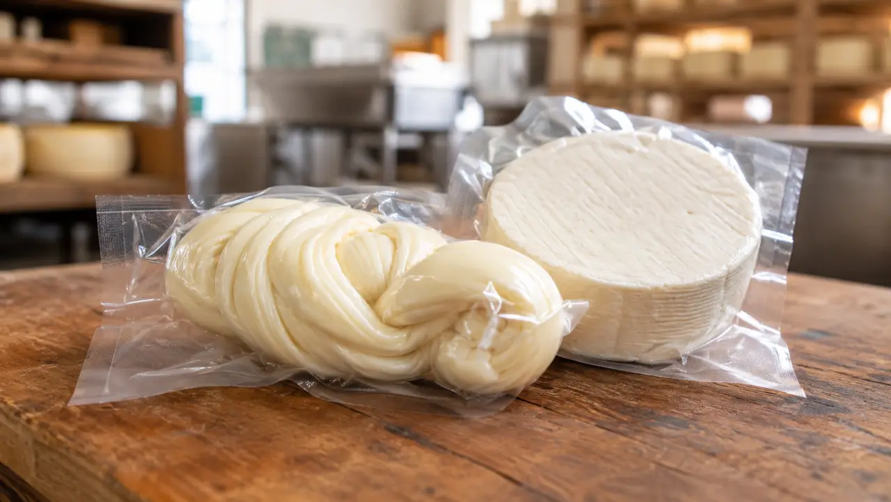 Empaque para queso artesanal: vacío, termoencogido o atmósfera, según el queso
