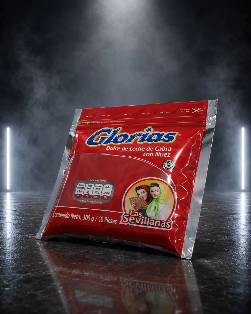 Bolsa almohada para totopos con inflado de nitrógeno