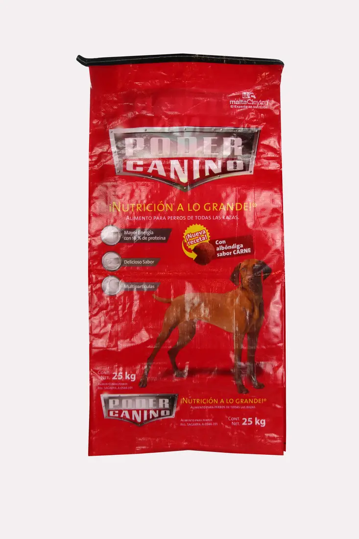 Bolsa para alimento de mascota